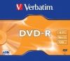 Диск DVD-R Verbatim 4.7Gb 16x, slim