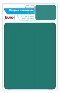 Коврик для мыши Buro BU-CLOTH зеленый