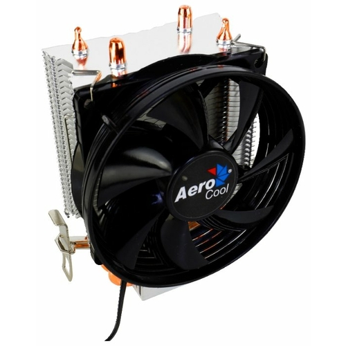 Вентилятор Aerocool Verkho 2 , INTEL/AMD,  TDP 110W, 6mm x2шт, 92x62x142mm, PWM 800-2000rpm, LGA1156/1155/1151/1150/775 AM4/AM3+/AM3/AM2+/AM2/FM2/FM1