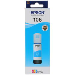 Чернила Epson 106 C13T00R240 для L7160/L7180 голубой 