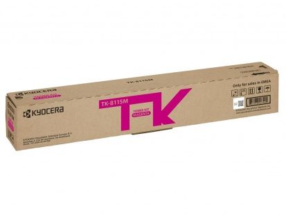 Тонер-картридж Kyocera TK-8115M (малиновый) (ресурс 6 000 стр.) для M8124cidn/M8130cidn